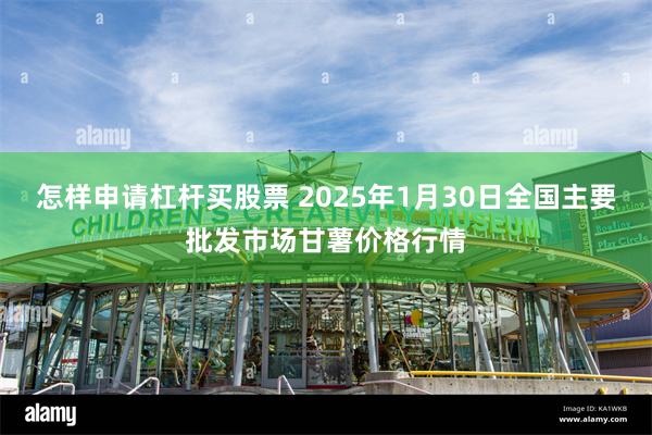 怎样申请杠杆买股票 2025年1月30日全国主要批发市场甘薯价格行情